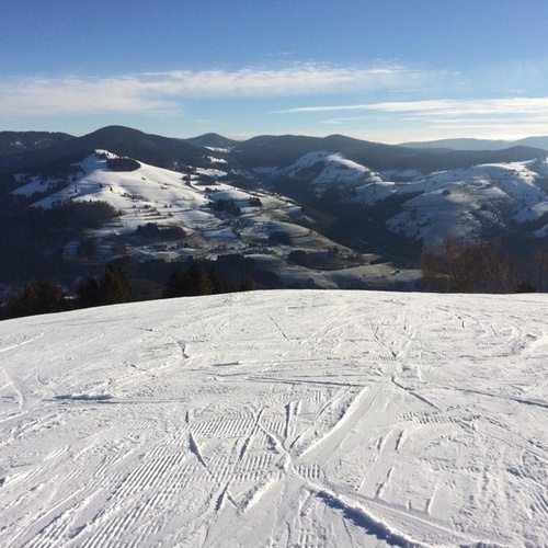 Skifahren am Hornlift in Fröhnd - 